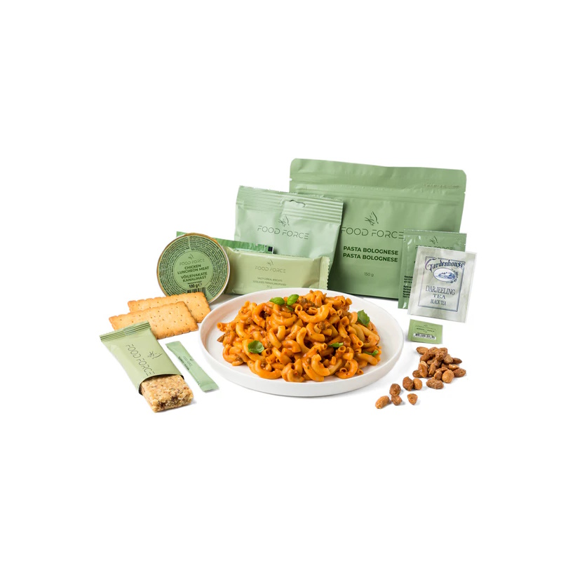 Main Meal Ration Pack Force Food Pasta Bolognese Main Meal