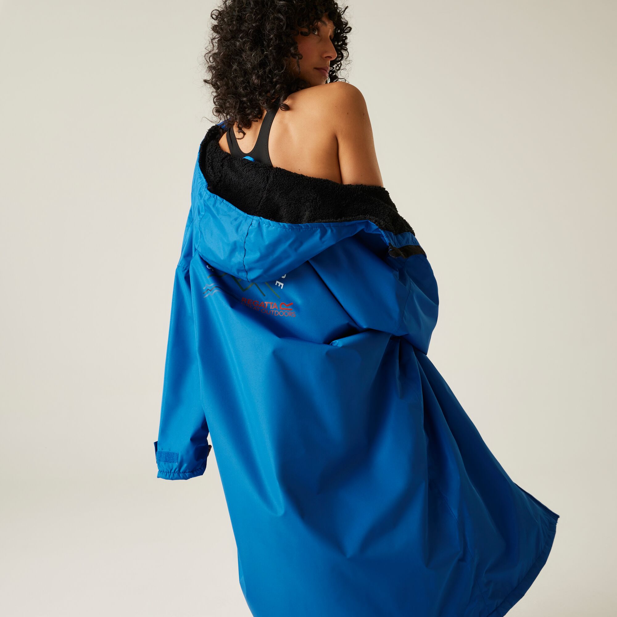 Водонепроницаемое пончо для переодевания, 015, S/M