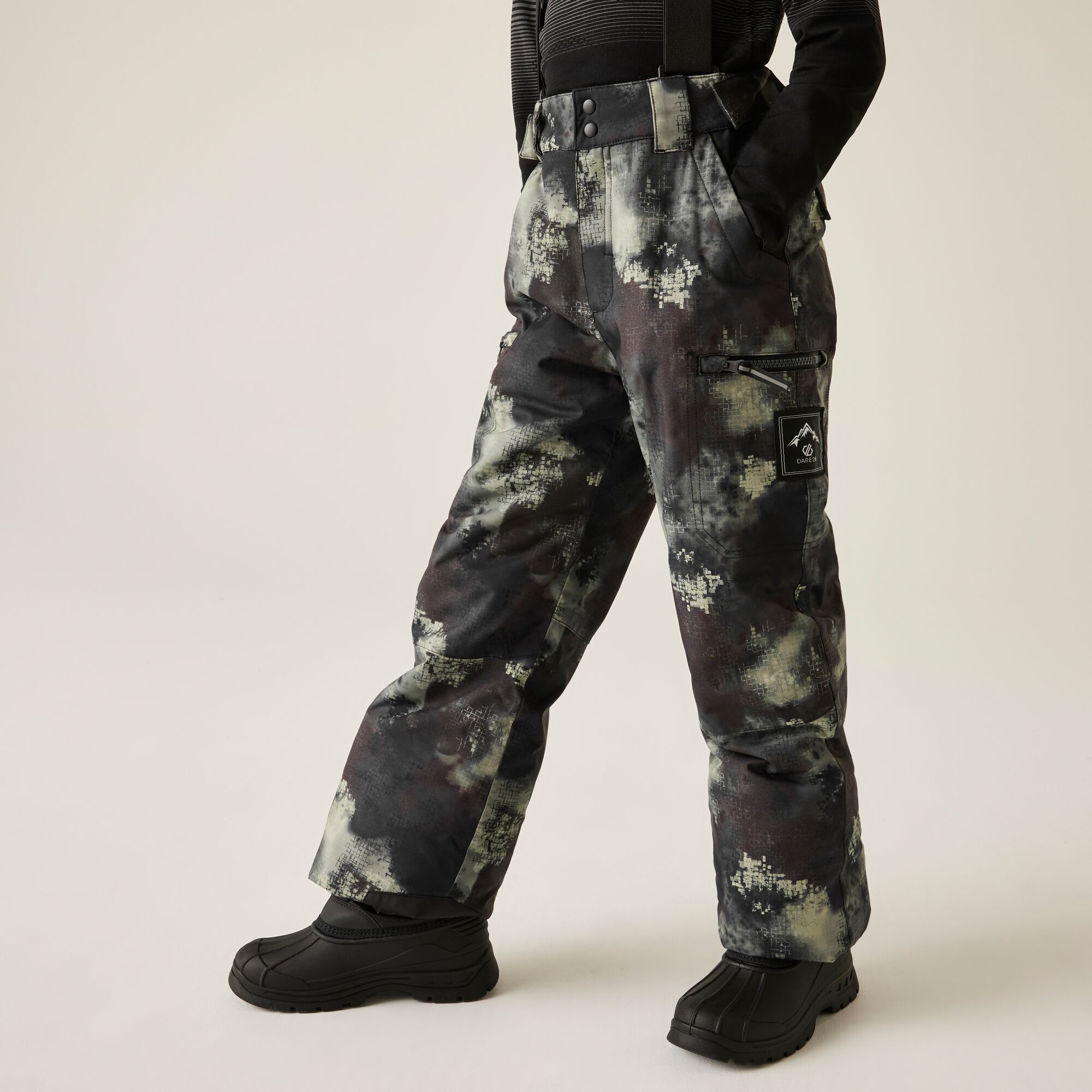 Bērnu slēpošanas bikses Dare 2b Pow II Waterproof Ski Pants, 0FN, 11-12