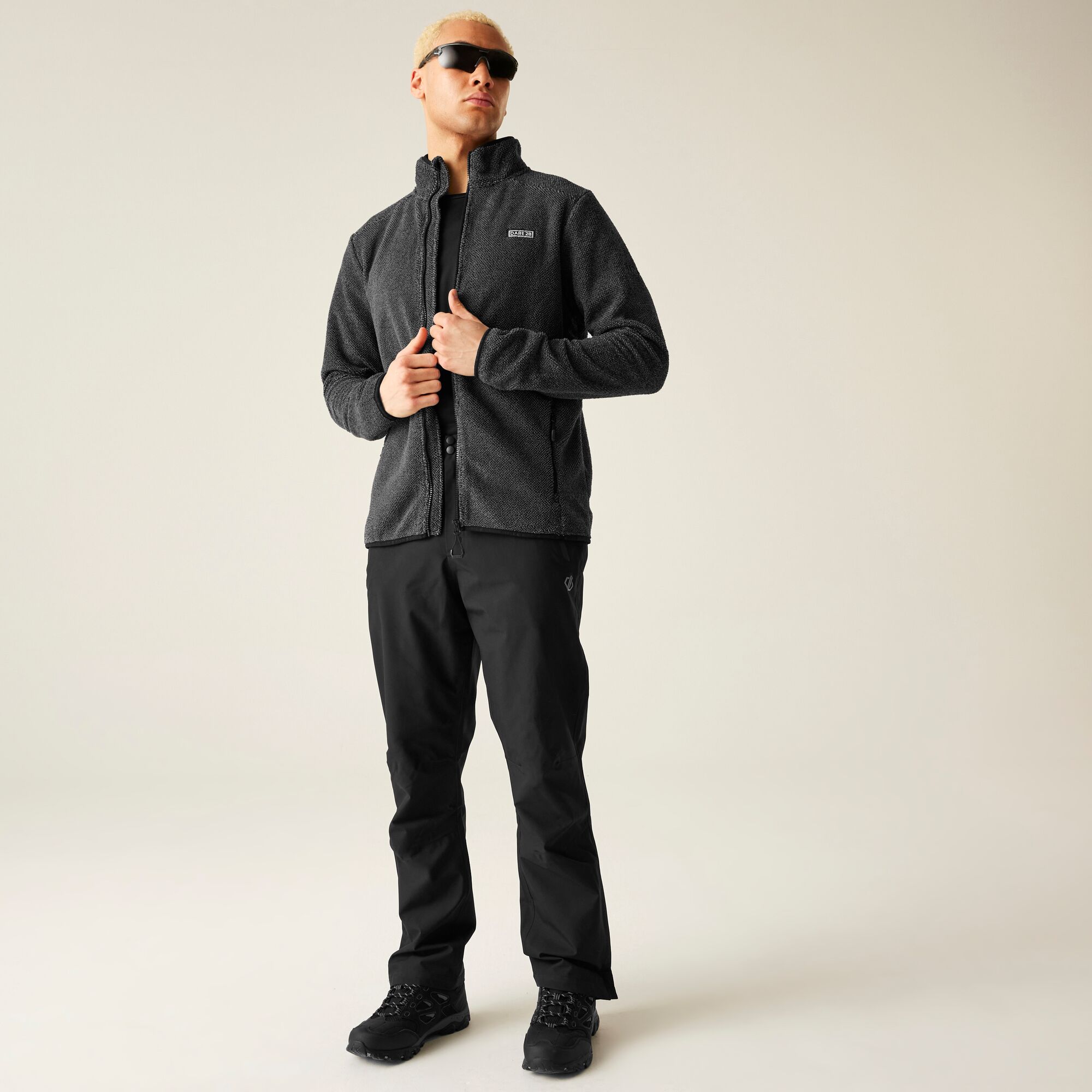 Мужская флисовая кофта Dare 2b Switch Out Fleece, 800, XXL Мужская флисовая кофта Dare 2b Switch Out Fleece, 800, XXL