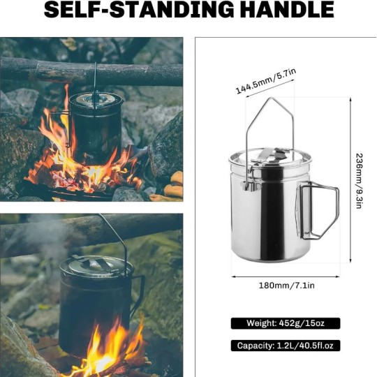 Katls Fire-Maple Antarcti 1.2L Stainles, N, 1 L