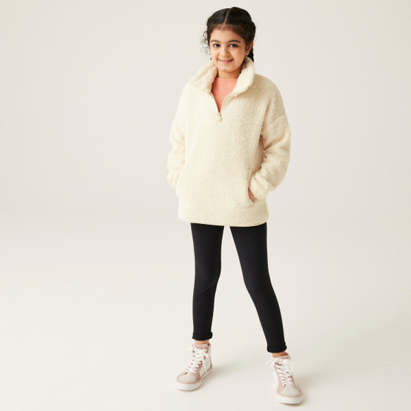 Bērnu flīsa jaka Kaliza Half Zip Fleece, 0R2, 5-6