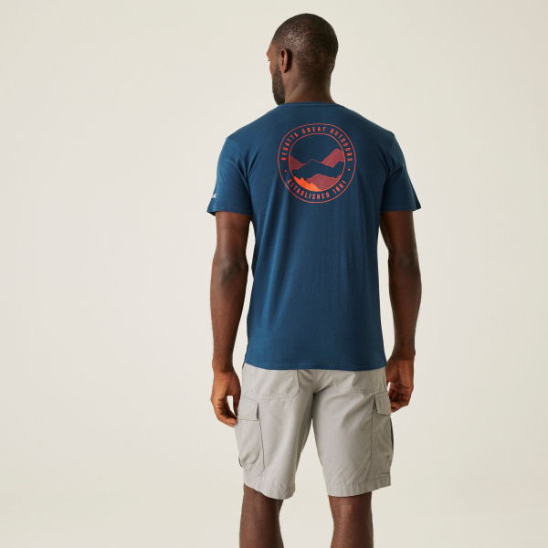 Men`s Breezed V T-Shirt, ZV7, S