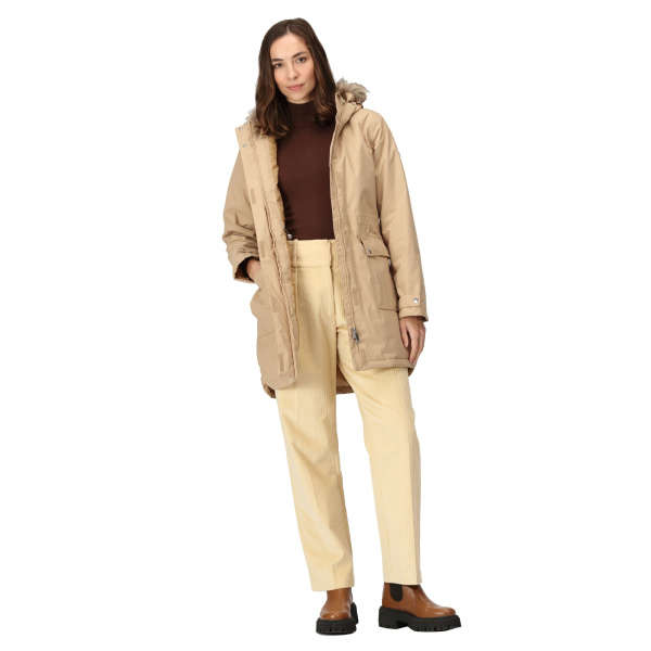 Женская непромокаемая утепленная куртка Sabinka Fur Trim Parka Jacket, LM6, 8