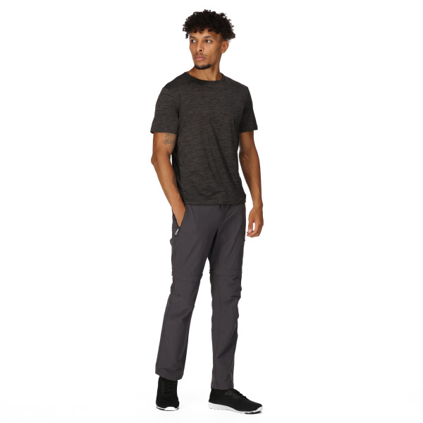 Мужские водоотталкивающие штаны-шорты Highton Zip Off Walking Trousers (Regular), 038, 34in.