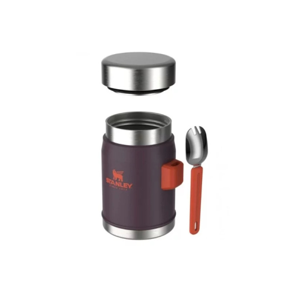 Суповой термос Stanley The Legendary Food Jar + Spork 0.4L фиолетовый, Фиолетовый, 0.4 L Суповой термос Stanley The Legendary Food Jar + Spork 0.4L фиолетовый, Фиолетовый, 0.4 L
