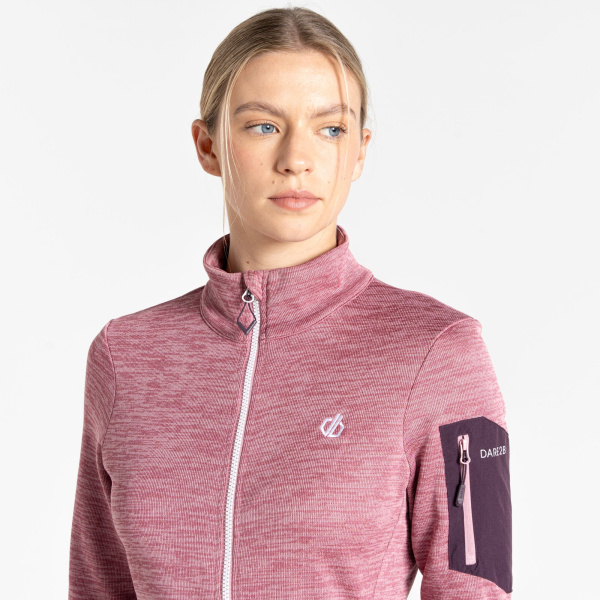 Women`s Dare 2b Torrek Mountain Zip Through Fleece, 126, 12