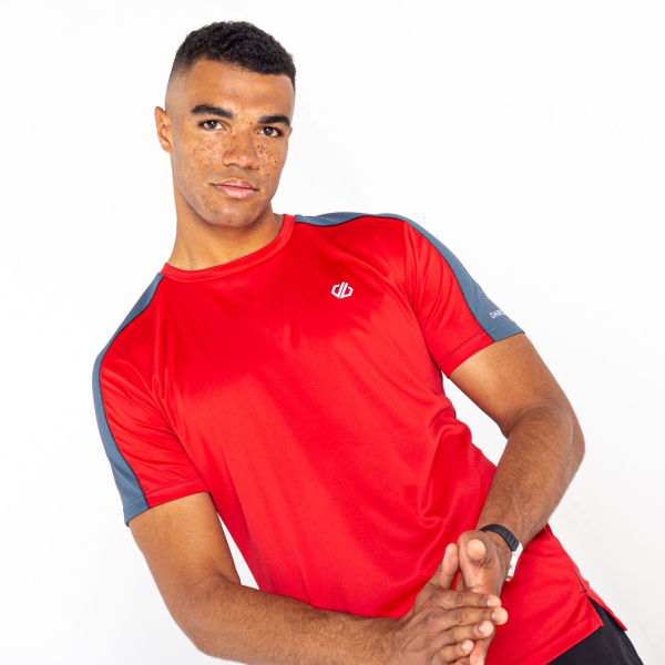 Men`s T-shirt Dare 2b Discernible Lightweight Workout Tee, QDM, S