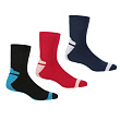 Women`s 3 Pair Outdoor Lifestyle Socks, N39, 6-8