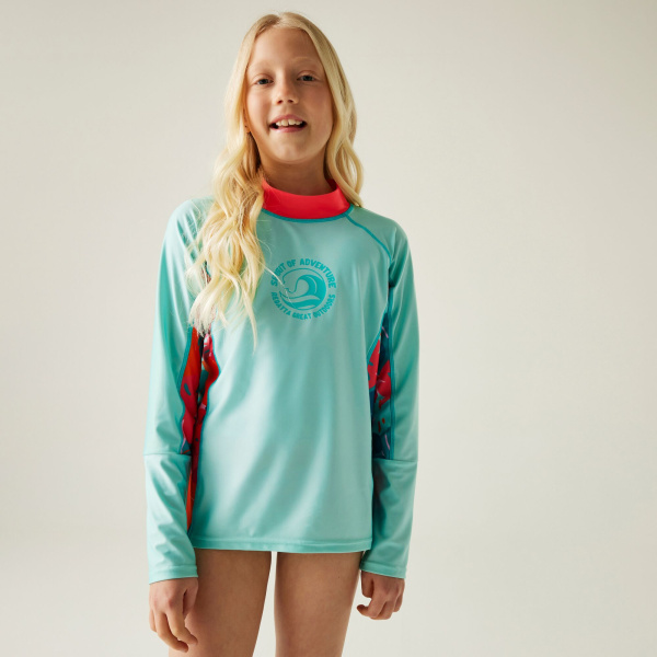 Kid`s Hoku II Swim Top, J9F, 5-6 Kid`s Hoku II Swim Top, J9F, 5-6