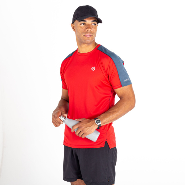 Men`s T-shirt Dare 2b Discernible Lightweight Workout Tee, QDM, S