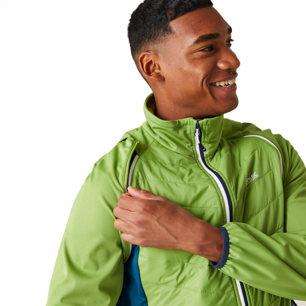 Men`s Steren Hybrid II Softshell Jacket, WAV, XL Men`s Steren Hybrid II Softshell Jacket, WAV, XL