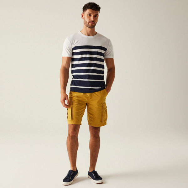 Men`s Shorebay III Striped T-Shirt, 061, S