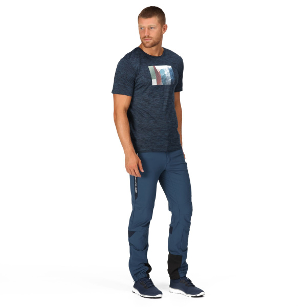 Men`s water resistant pants Mountain III Walking Trousers, 785, 32in.