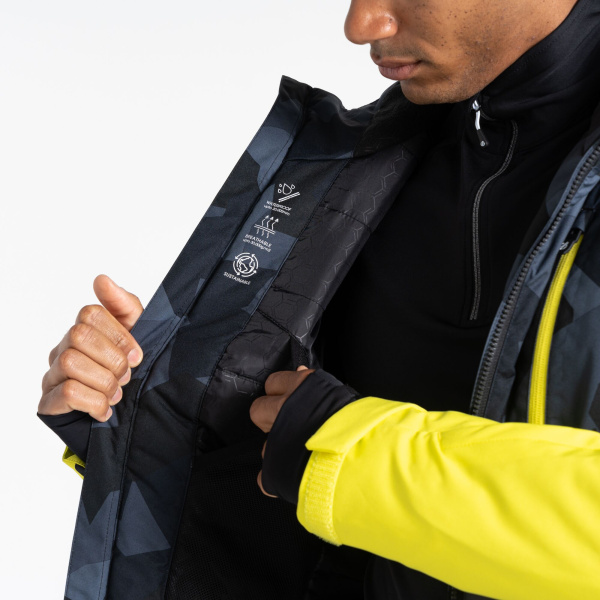Vīriešu slēpošanas virsjaka Dare 2b Baseplate Ski Jacket, NLJ, S Vīriešu slēpošanas virsjaka Dare 2b Baseplate Ski Jacket, NLJ, S