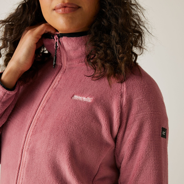 Women`s Lakara Fluffy Full Zip Fleece, 9LB, 8