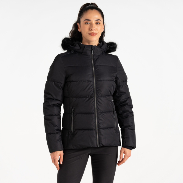 Sieviešu slēpošanas virsjaka Dare 2b Glamourize V Baffled Ski Jacket, 800, 18