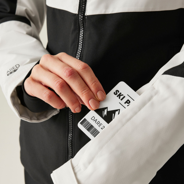 Women`s Dare 2b Flurry II Waterproof Ski Jacket, 0FU, 8