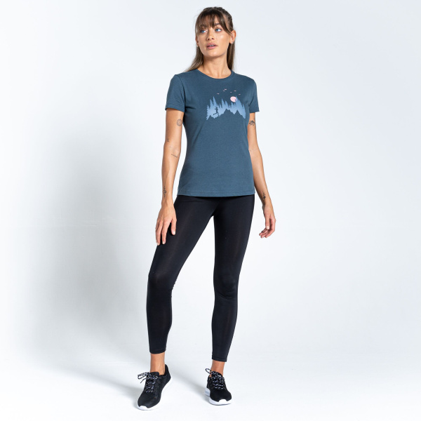 Women`s T-shirt Dare 2b Peace of Mind Graphic Tee, Q1Q, 8 Women`s T-shirt Dare 2b Peace of Mind Graphic Tee, Q1Q, 8