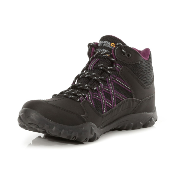 Women`s Edgepoint Waterproof Mid Walking Boots, ABL, UK4