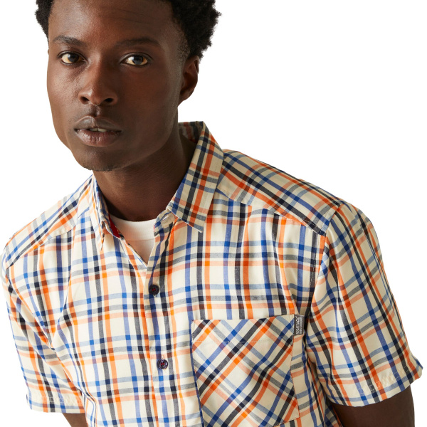 Men`s Mindano VIII Short Sleeve Shirt, YKN, S Men`s Mindano VIII Short Sleeve Shirt, YKN, S